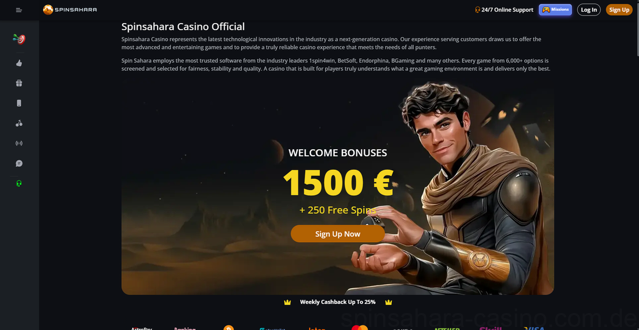 Spinsahara Casino Casino